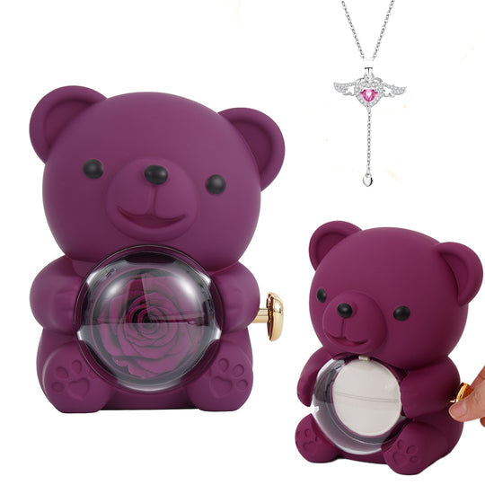 Rose Bear Gift Box