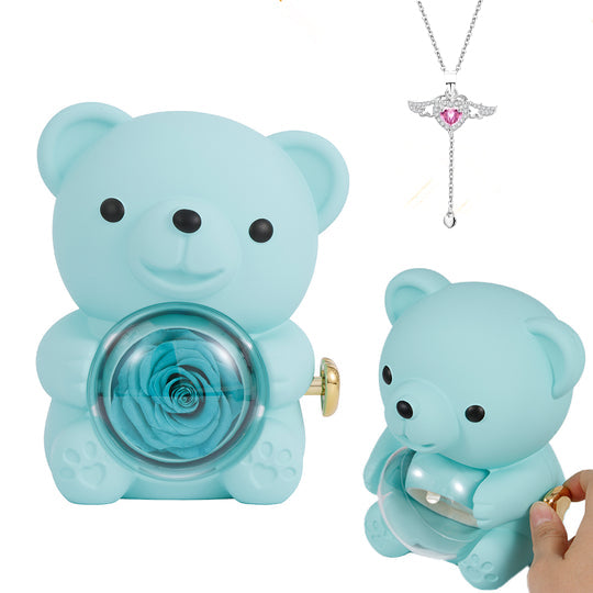 Rose Bear Gift Box