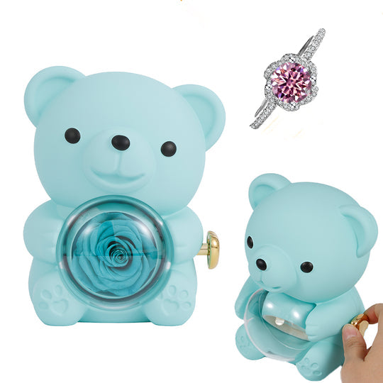 Rose Bear Gift Box