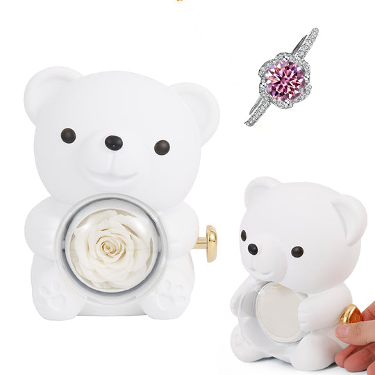 Rose Bear Gift Box