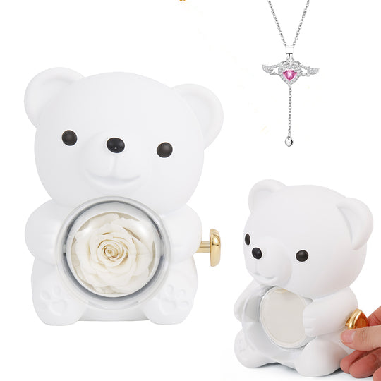 Rose Bear Gift Box