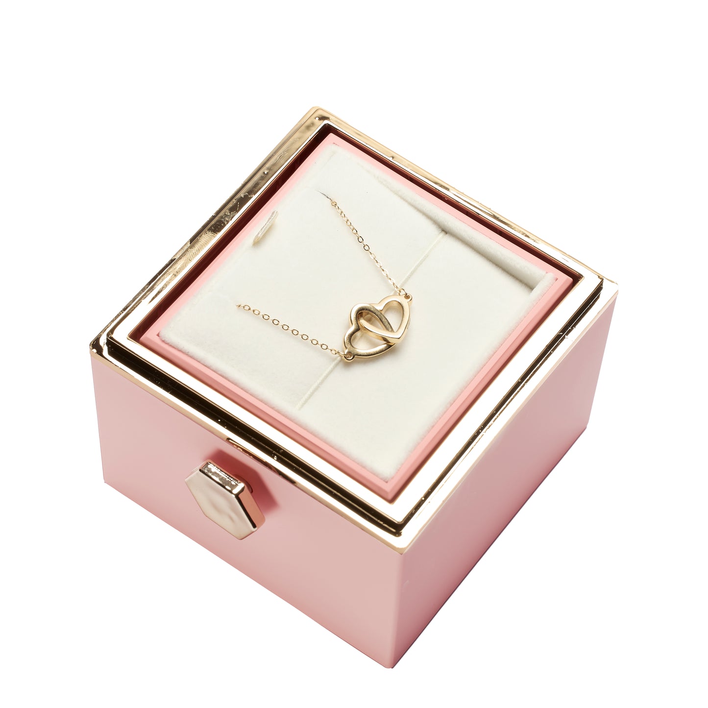 Eternal Rose Box - Engraved Necklace