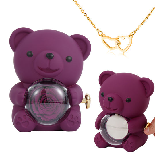 Rose Bear Gift Box