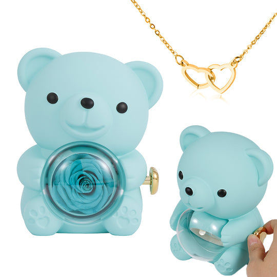 Rose Bear Gift Box