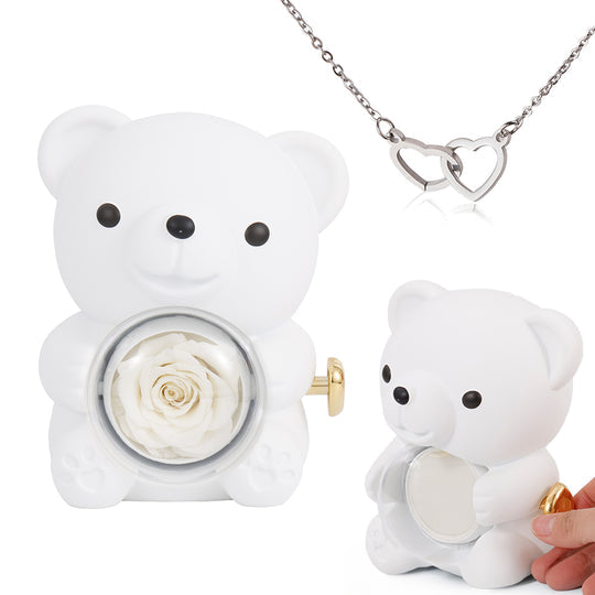 Rose Bear Gift Box