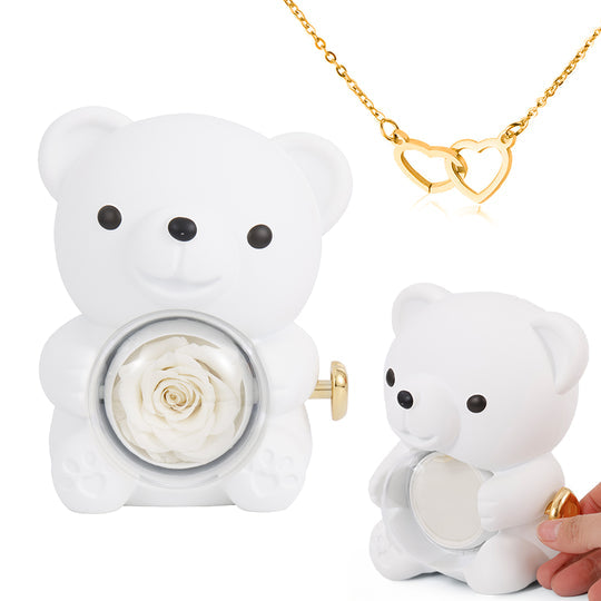 Rose Bear Gift Box